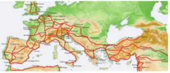 drogi rzymskie w europie